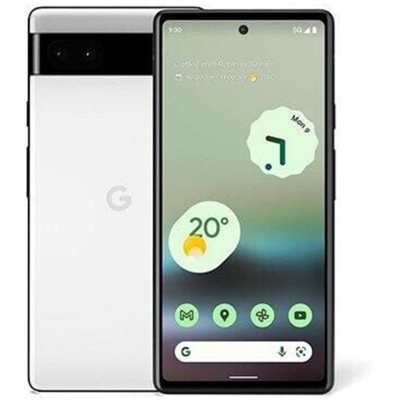 Google Pixel 6a 5G Dual Sim 6GB RAM 128GB - Chalk White EU